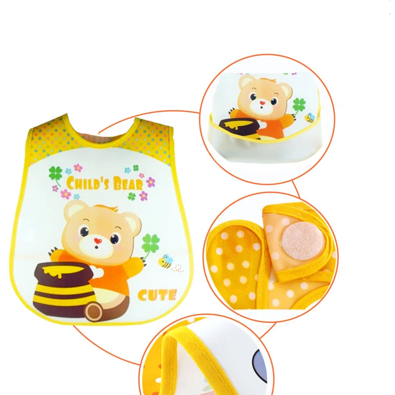 Милые детские нагрудники из ЭВА водонепроницаемая бандана силиконовые для