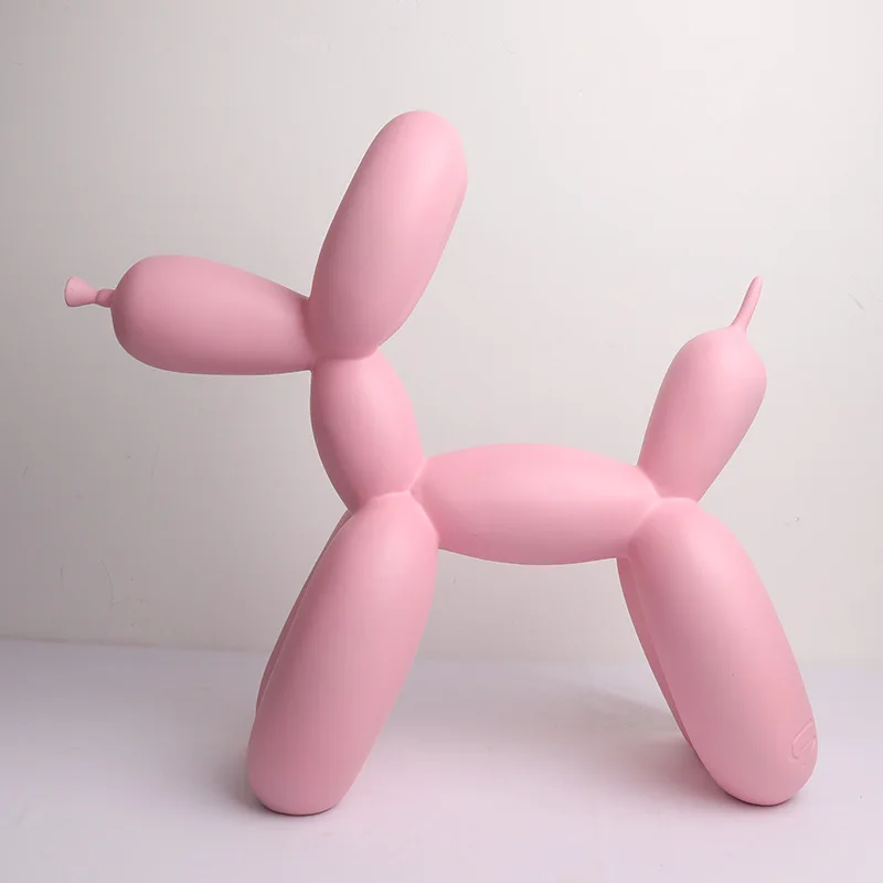 pink Скандинавские креативные большие воздушные шары собака гостиная тумба для ТВ в спальне украшения милые резиновые Животные украшения подарок на день рождения - Цвет: pink