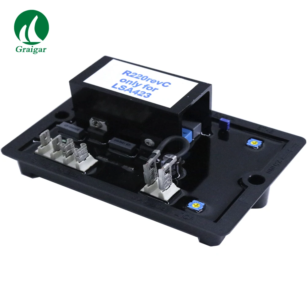 Аналоговый Автоматическая Напряжение регулятор AVR R220 запчасти генератора для