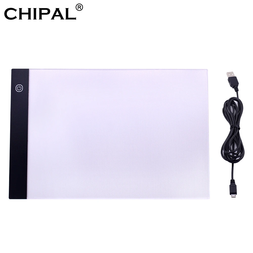 Цифровые планшеты CHIPAL с регулировкой яркости 13 15x9 дюйма A4 светодиодный