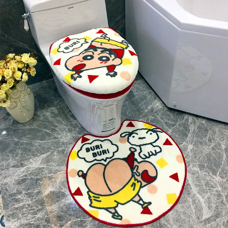 Новый дизайн японский стиль милый подарок Shinchan мультяшный для ванной комнаты