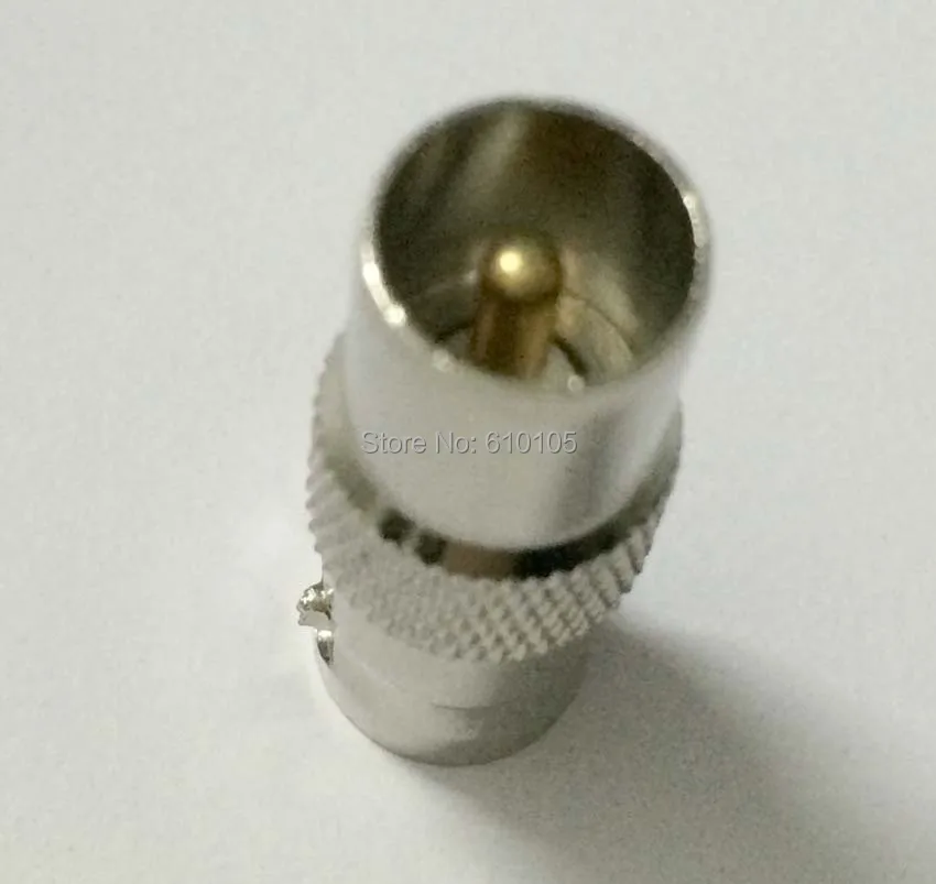 10 шт./лот BNC Гнездовой разъем для IEC PAL DVB-T штекер прямой радиочастотный