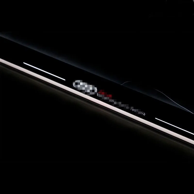 На заказ классно! Светодиодный динамический японский акриловый порог для Audi