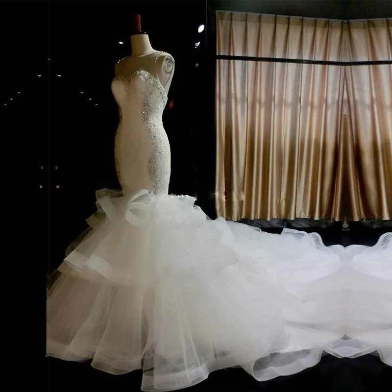 Круглый вырез без рукавов с декором из бисера хрусталя Соблазнительные туфли для