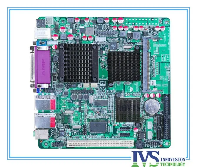 Intel ATOM N270 1 6G чипсет Dual Lans DC 12 V 8LVDS для промышленного компьютера/POS/интегрированный