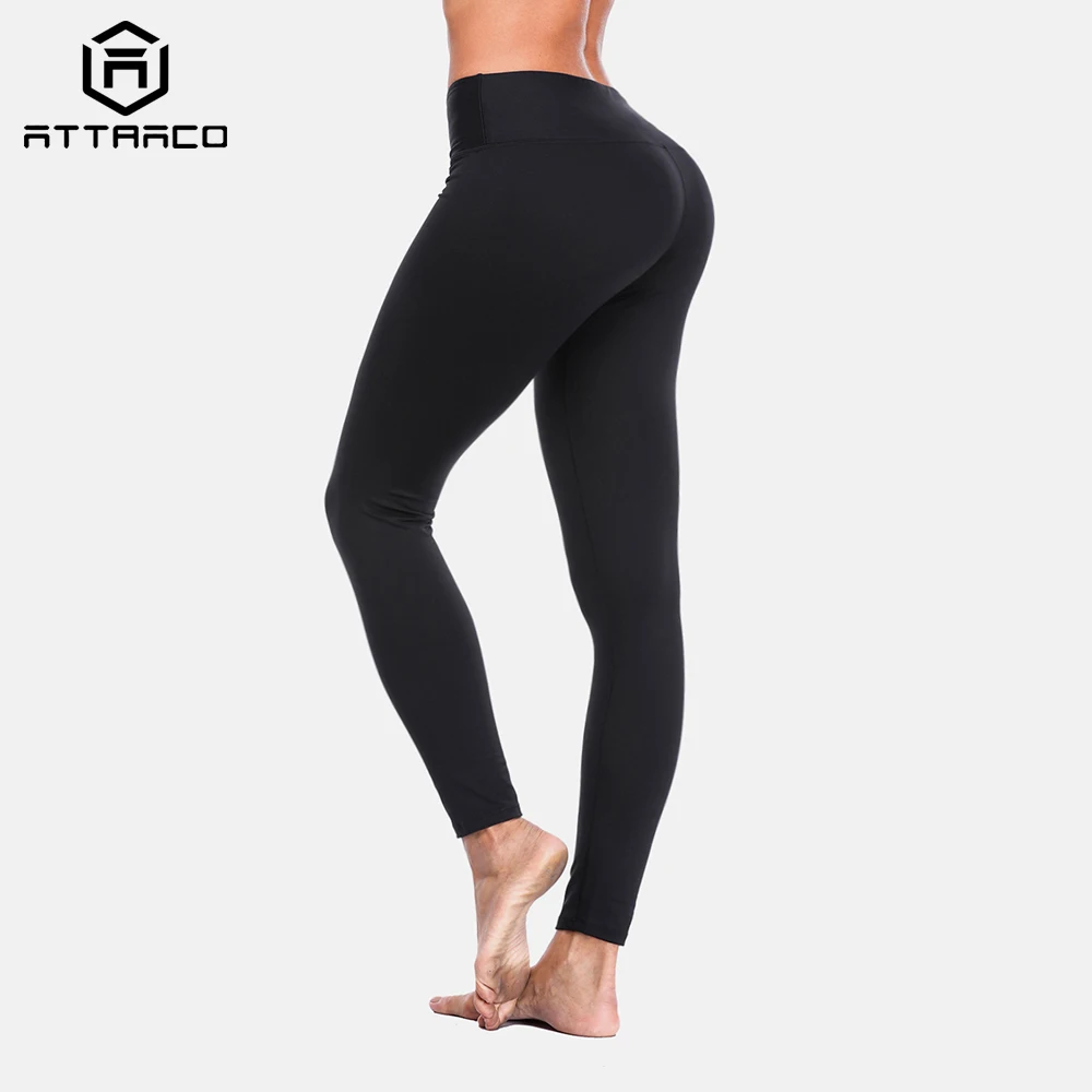 Attraco Women Yoga Pants Slim High Waist Sports Gym Fitness Elastic Trousers Running Breathable | Спорт и развлечения