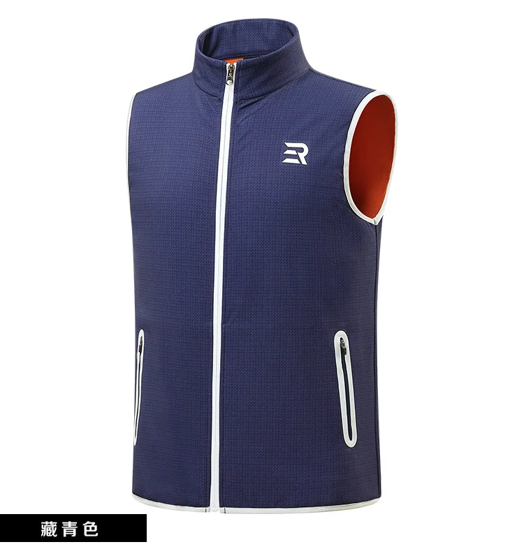 High Quality Mens Golf Vest Fleece Sportswear Brand Fashion Vest Jacket Golf Male Training Clothes/tennis Wear Soft Comfortable