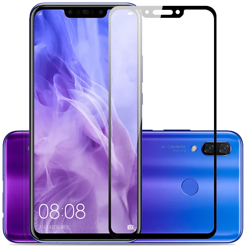 Защита экрана Huawei Nova 3 Закаленное стекло Nova3 PAR LX9 LX1 защитная пленка полное