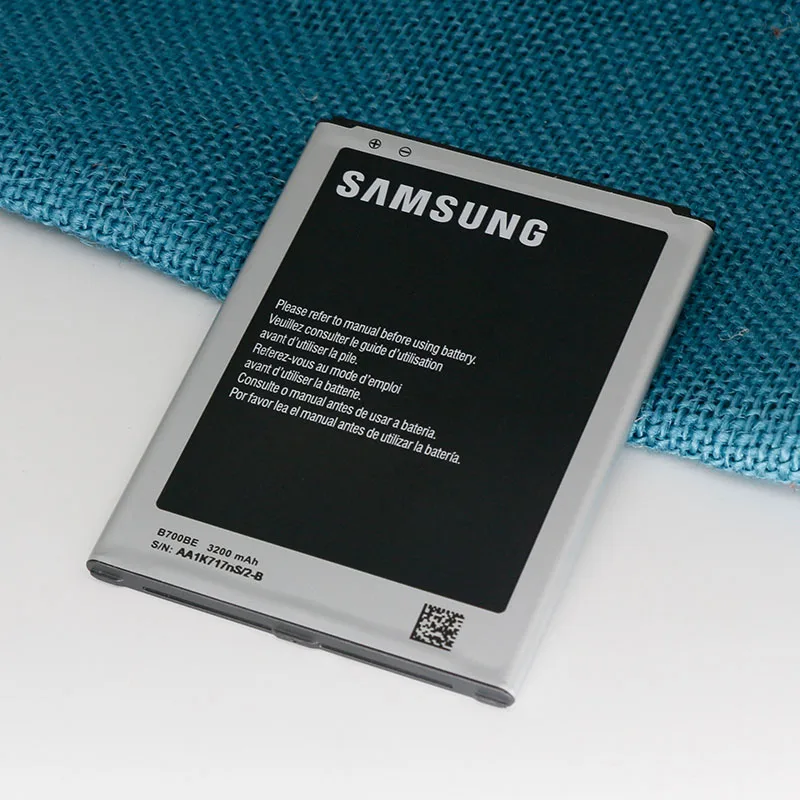 Оригинальная батарея Samsung Galaxy Mega 6 3 i9200 I9205 i527 P729 T2556 L600 3200 мА/ч B700BE с NFC|battery for