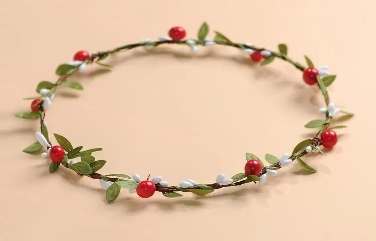 1 шт. рождественское свадебное украшение новая Пип ягодная гирлянда венки|wreath