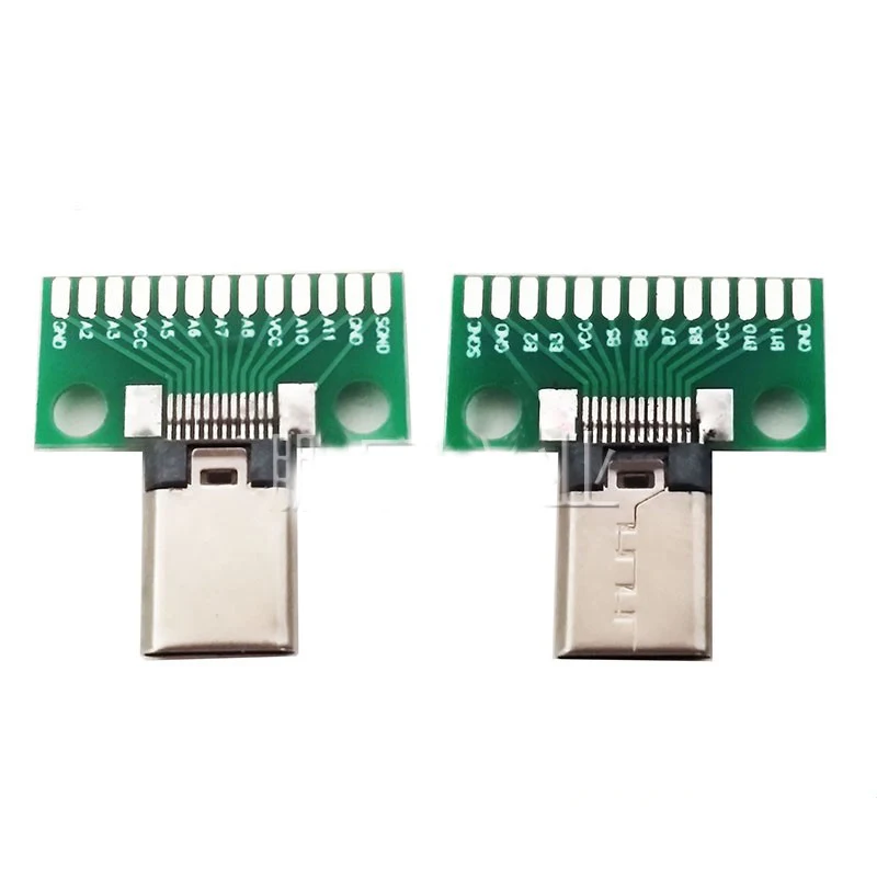 Папа Type c тестовая печатная плата универсальная с портом USB 3 1 20 6*10 мм