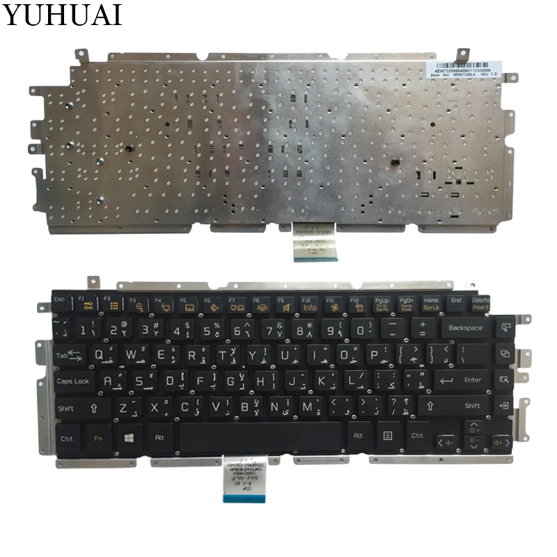 Клавиатура для ноутбука LG Z330 G Z340 Z350 Z355 арабский/AR черного цвета|Клавиатуры