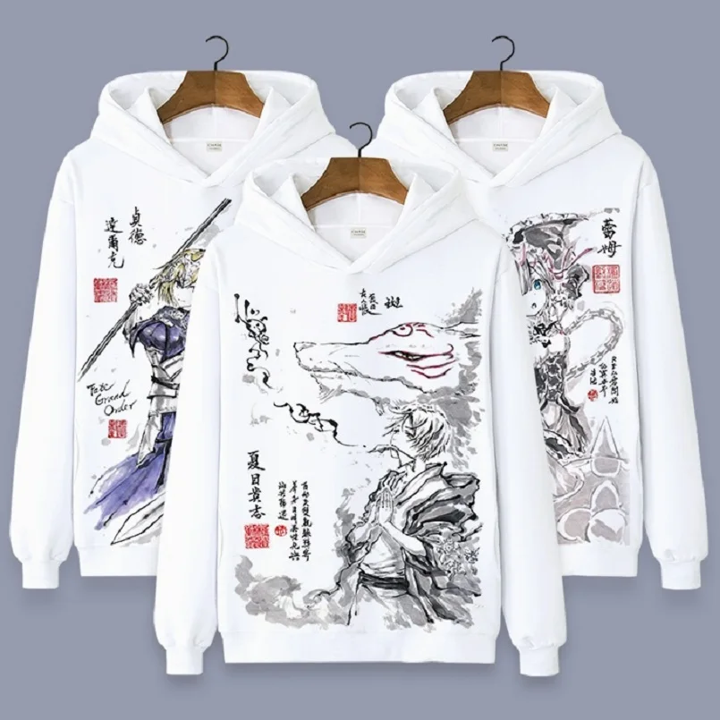 Высокое качество Q унисекс с рисунками из аниме Cos Natsume одежда надписью Tokyo Ghoul