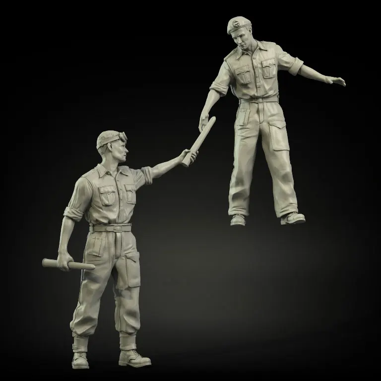 1/35 каучуковая фигурка модель комплект Unassambled Неокрашенная 00849 - купить по