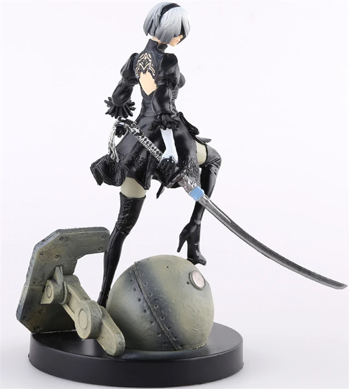 НИР автоматов 2B YoRHa № 2 Тип B PVC Моделя с хорошим спросом игрушки фигурку 15 см