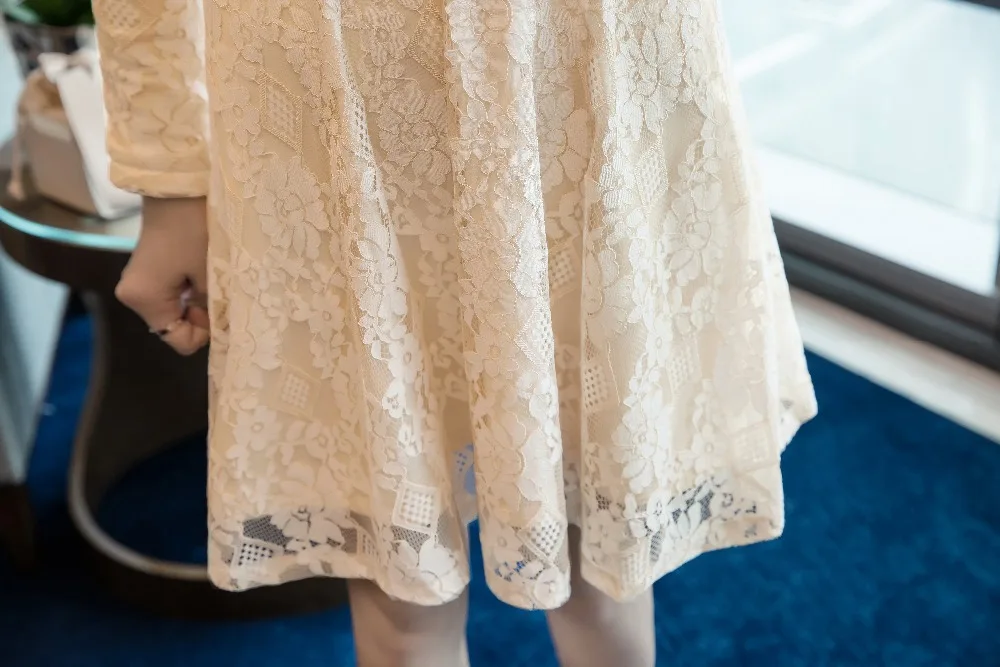 Женское зимнее флисовое платье с V-образным вырезом | Женская одежда