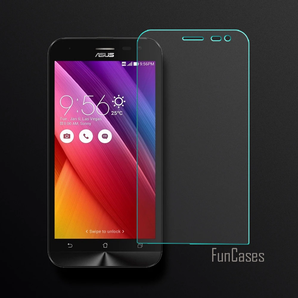 Закаленное Стекло для ASUS Zenfone 2 Laser ZE500KL Экран Защитная пленка 2.5D с округленными
