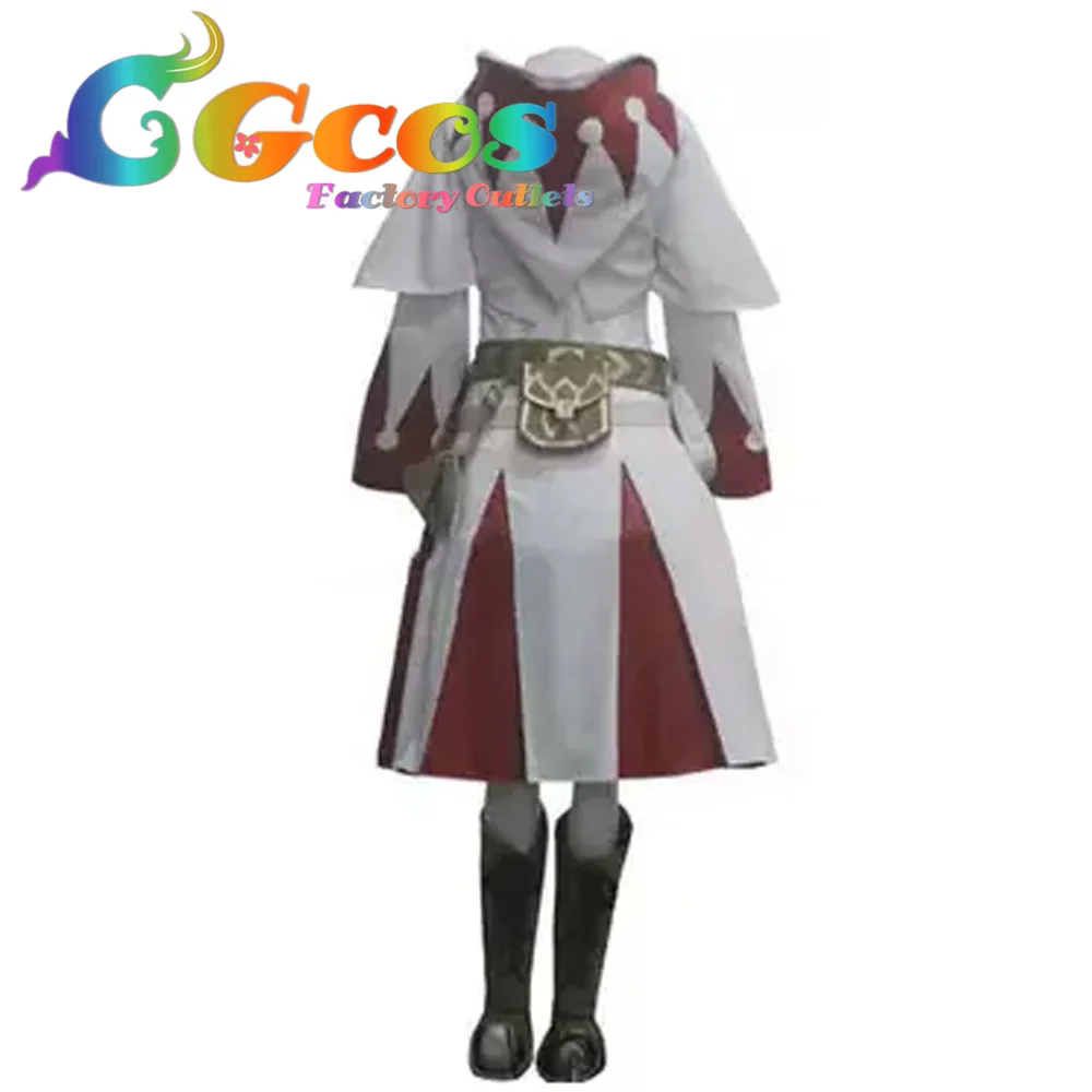 CGCOS Бесплатная доставка Косплей Костюм Final Fantasy XIV 14 белая мажорная форма аниме