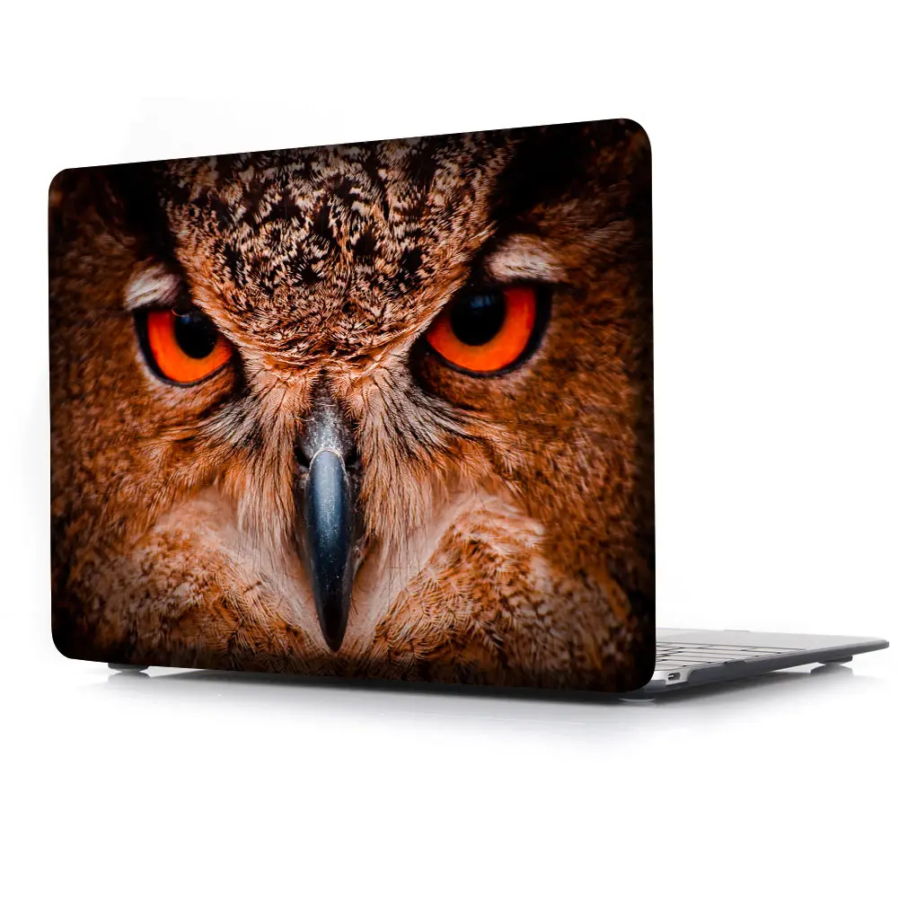 Жесткий чехол для MacBook Air 11 &quot12&quot 13 3 15 6 inch Cat ноутбук рукав Pro retina Дисплей Touch Bar A1706