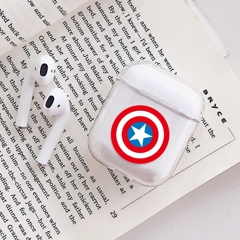 03 Мультяшный чехол для Apple Airpods, чехол, милый беспроводной Bluetooth чехол для наушников Airpods, жесткий защитный чехол - Цвет: 03