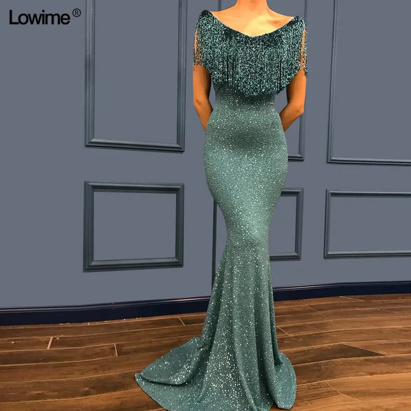 

Новинка, мусульманское платье для выпускного вечера, платье русалки без рукавов и с молнией сзади, длинное вечернее платье знаменитости с к...