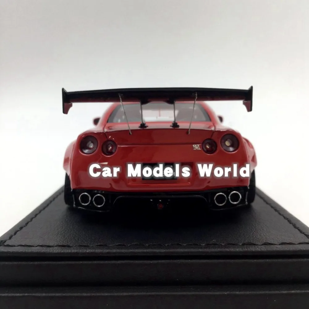 Полимерная модель автомобиля для IG-параметры модели: Рост-Pandem R35 GT-R 1:43 (красный) +