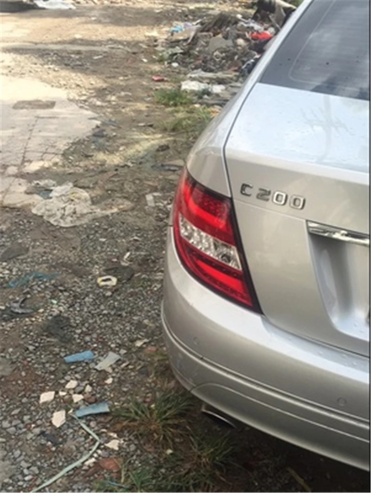 Стайлинга автомобилей хвост лампа для W204 C180 C200 C260 светодиодный фонарь 07-10 новых Altis светодиодные задние фары светодиодный DRL+ тормоз+ Park+ стоп-сигнал Лам