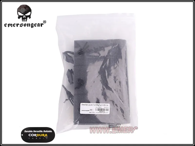 EmersonGear тройной M4 5,56 223 журнал вставка Mag мешок Перевозчик крюк и петля Emerson военная сумка для LV-MBAV LBT-6094EM9058