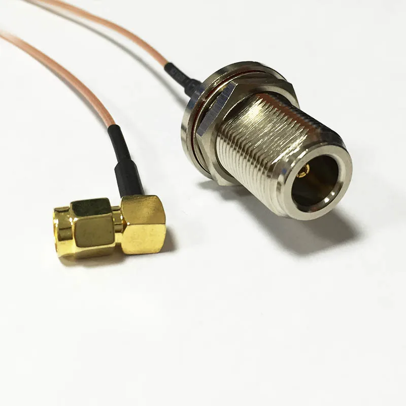 WIFI антенный адаптер RP SMA штекер RA переключатель N Тип мама перегородка RF