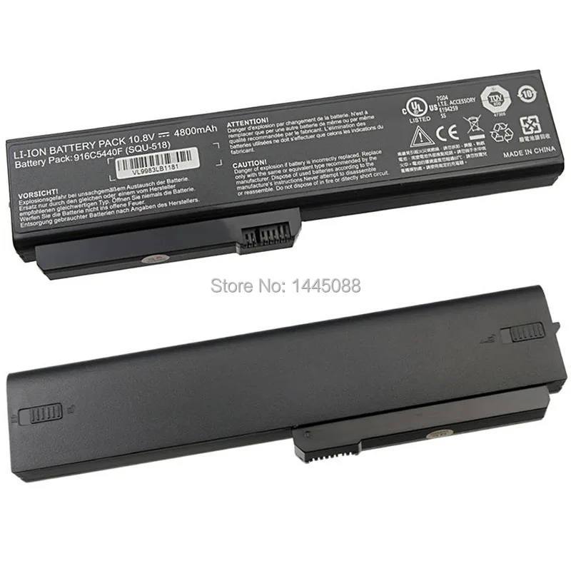 Аккумулятор для ноутбука Gigabyte W251U Series Fujitsu Siemens Amilo Pro Si1520 V3205 564E1GB SQU 518 522|laptop