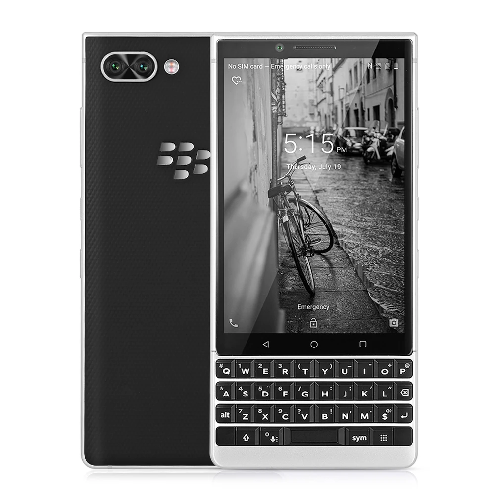 BlackBerry KEY2 смартфон 4G 4 5 дюймов Android 8 1 Snapdragon 660 Octa Core 6 ГБ + B 12MP двойной мобильный