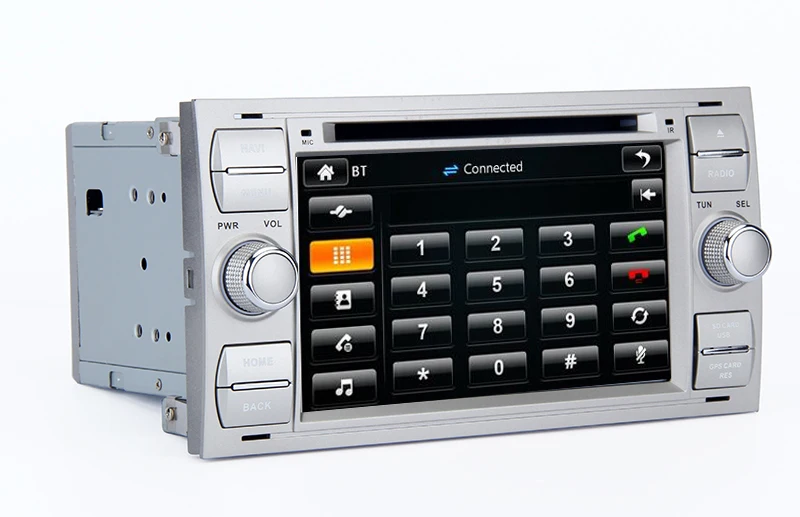 2 Din 7 дюймовый автомобильный DVD плеер для Ford Focus Kuga транзит с 3G GS Bluetooth Радио RDS USB SD