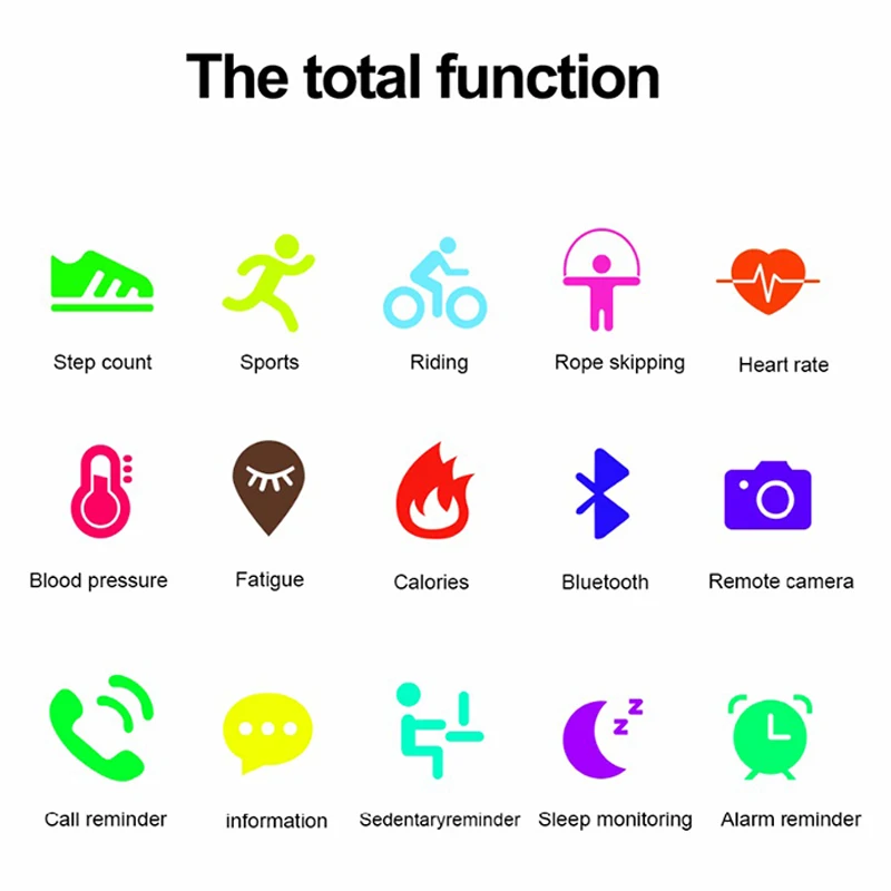 Водонепроницаемый спортивные Смарт фитнес браслет Z21 модный измеритель пульса