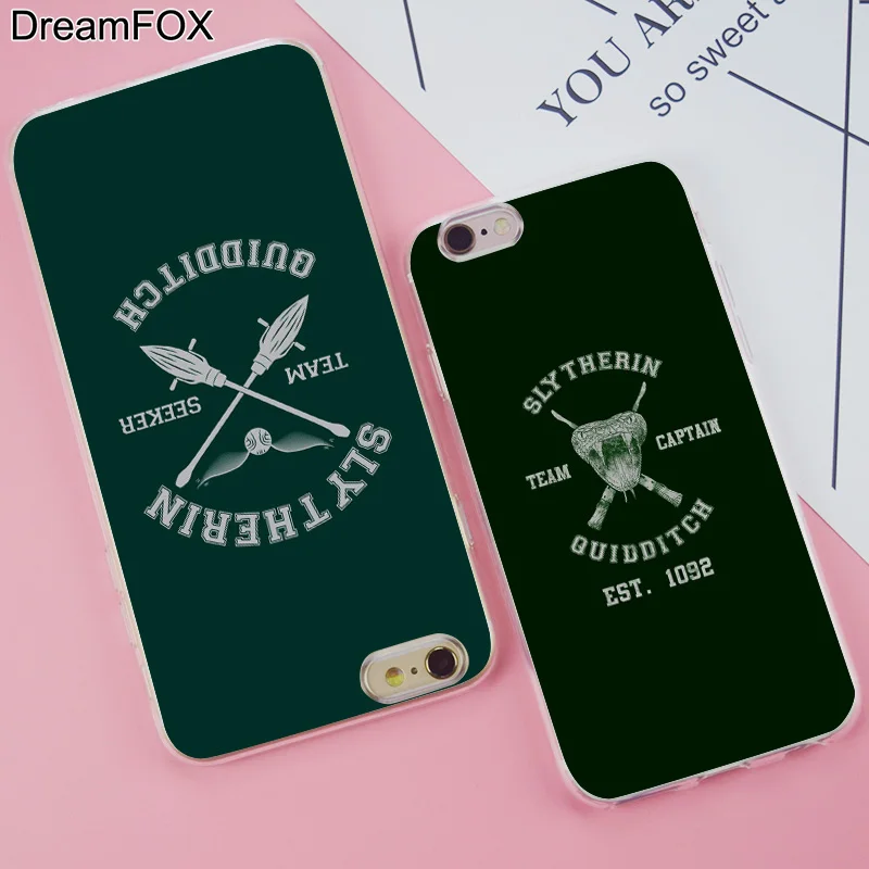 DREAMFOX K201 Slytherin Necktie Soft TPU Silicone Case Cover For Apple iPhone 11 Pro X XR XS Max 8 7 6 6S Plus 5 5S SE 5C 4 4S |