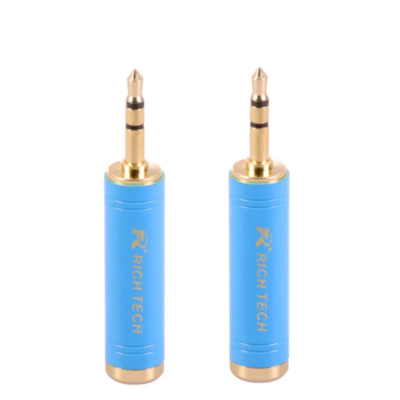 3poles Stereo Jack 3.5mm 1/8&quot Male to 6.35mm 1/4&quot Female Audio Converter For Headphone Microphone | Обустройство дома