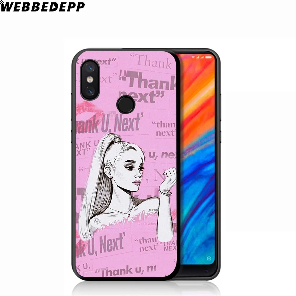 Мягкий чехол WEBBEDEPP Ariana Grande для Xiaomi Mi 9T 9 8 SE 6 A1 A2 A3 Lite MiA1 MiA2 MiA3 F1 MAX 3 Mi8 CC9E CC9 |