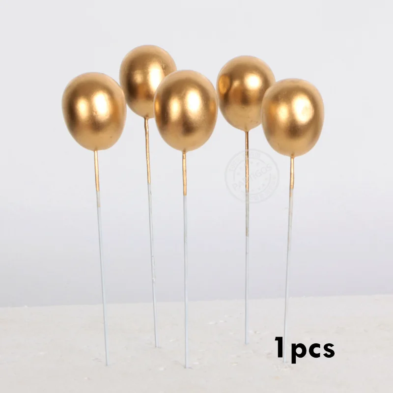 1pcs gold Космические вечерние космонавты и ракеты Луна Топпер для торта «С Днем Рождения» десерт письмо Декор на день детей вечерние подарки - Цвет: 1pcs gold