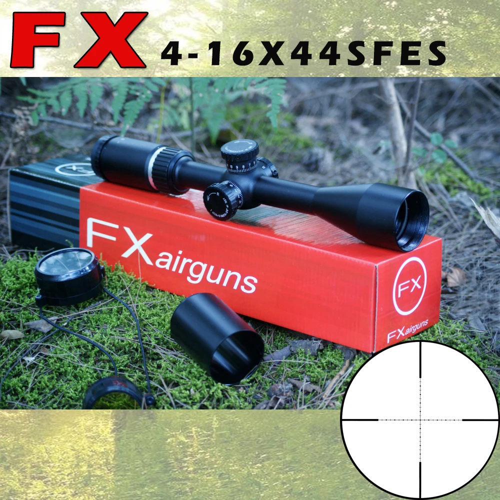 Специальный FX 4 16X44SSEF тактический прицел для снайперской охотничьей оптики