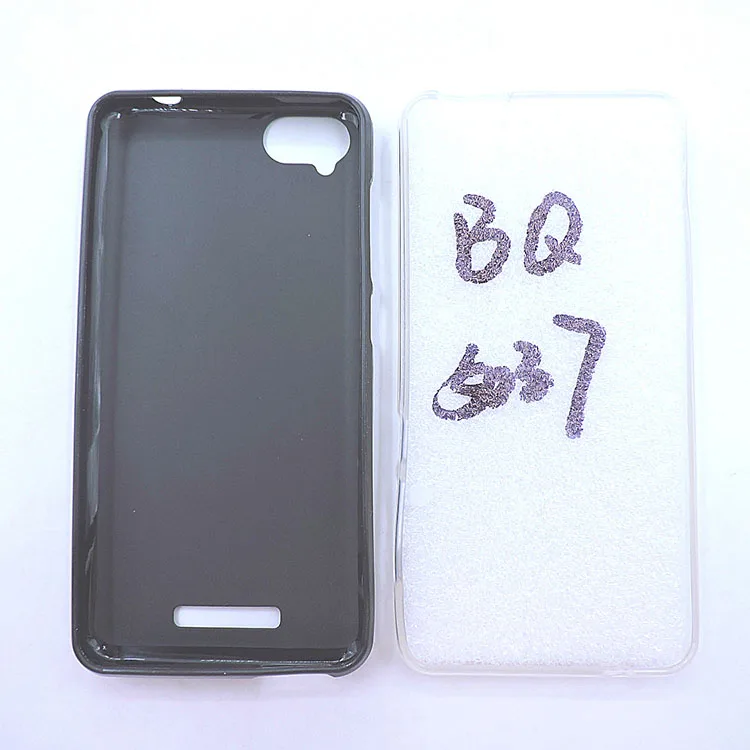 Защитный чехол для смартфона BQ Aquaris 5037 BQ5037 мягкий накладка из ТПУ защитный
