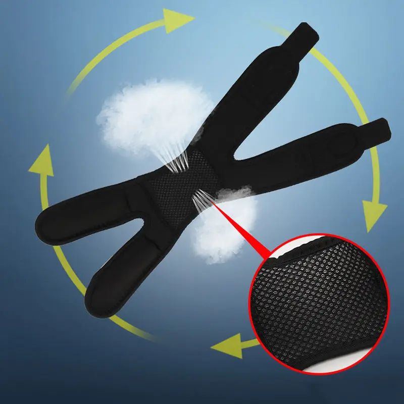 Регулируемая двойная компрессионная баскетбольная скобка на колене с