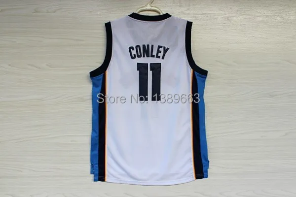 Free Shipping Cheap 11 Mike Conley Jr. Jersey New 30 REV Throwback Basketball Embroider logo Accept Mix Order | Спорт и развлечения