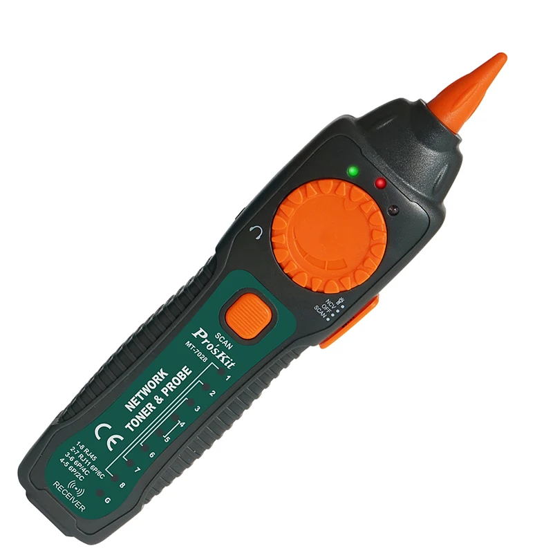 Pro'sKit MT 7028 комплект сетевого тонера для проверки аудио сети тестер линии