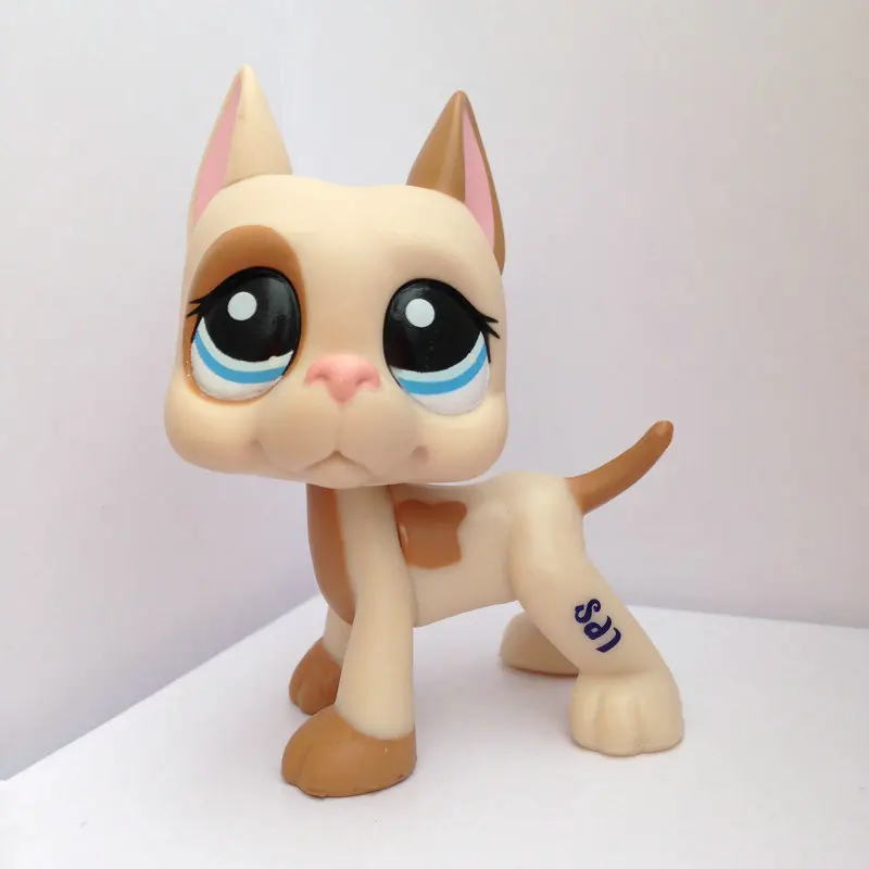 LITTLEST PET animals Коллекция фигурка девочка немецкий дог без магнита DWA335 | Игрушки и