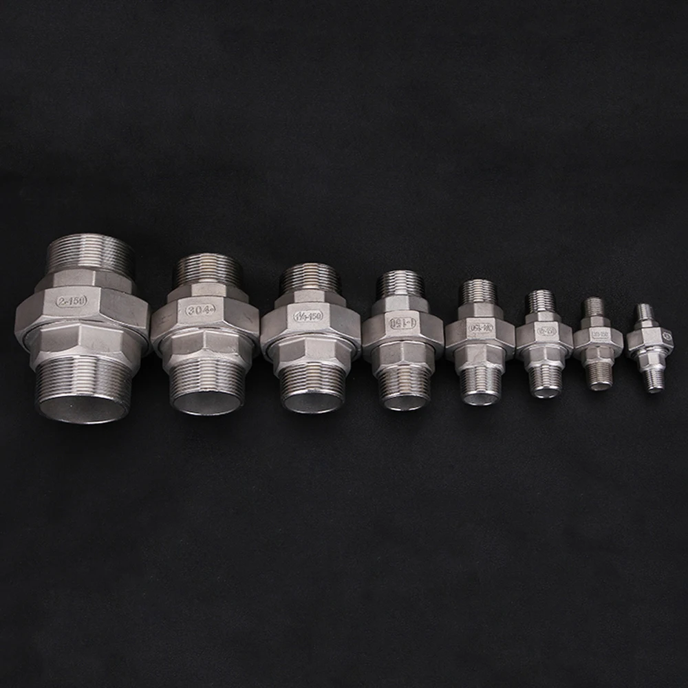 1/" 3/8" 1/" 3/4" " 1-1/4" 1-1/" 2" BSPT Euqal набор гнезд для соединения 304 фитинги из нержавеющей стали вода газ масло