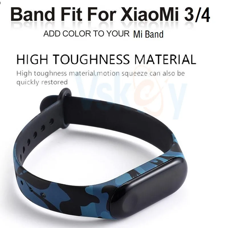 10 шт. умный Браслет для Xiaomi mi Band 4 ремешок на запястье ТПУ силиконовый band 3 ремни Xiao