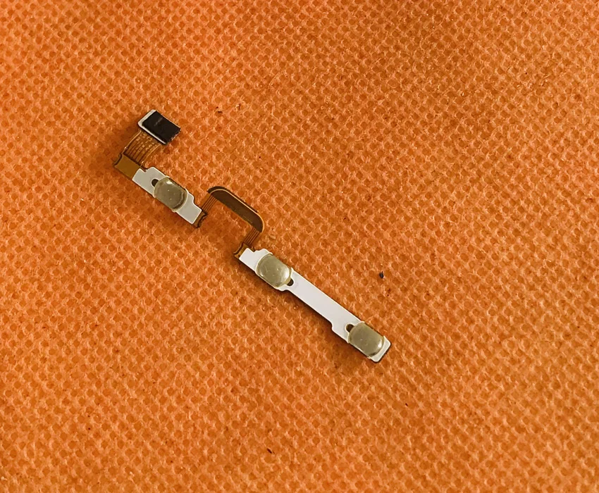 Б/у оригинальный телефон с кнопкой громкости и гибким кабелем FPC для Vernee X X1 Helio P23