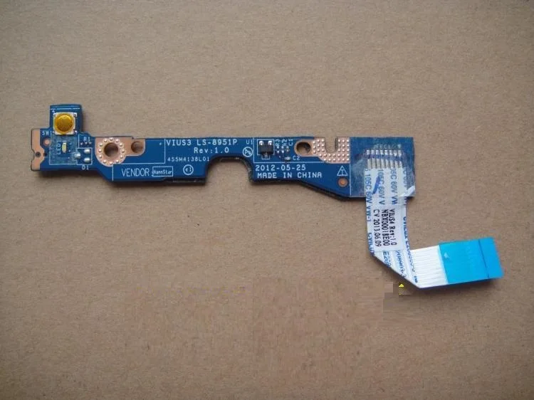 WZSM оригинальный выключатель питания для Lenovo S300 S400 S405 S415 S410 LS 8951P|Компьютерные
