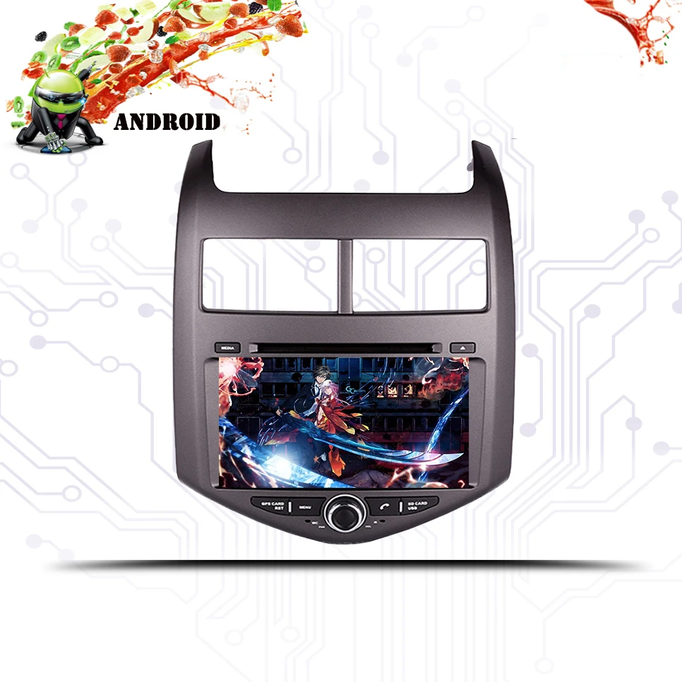3G/4G LTE Навигация Dvd Android 9 0 система стерео для Chevrolet Aveo Sonic 2011 2013 18 Автомобильный Gps
