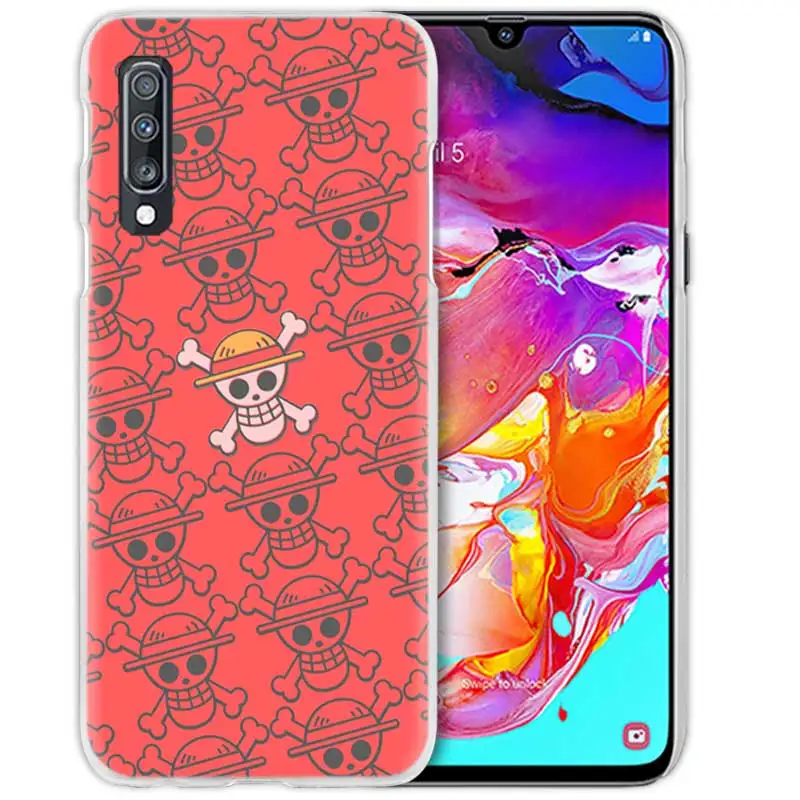 07 Чехол с аниме для samsung Galaxy A50 A70 A20e A40 A30 A20 A10 A8 A6 Plus A9 A7 твердый прозрачный чехол для телефона из поликарбоната - Цвет: 07