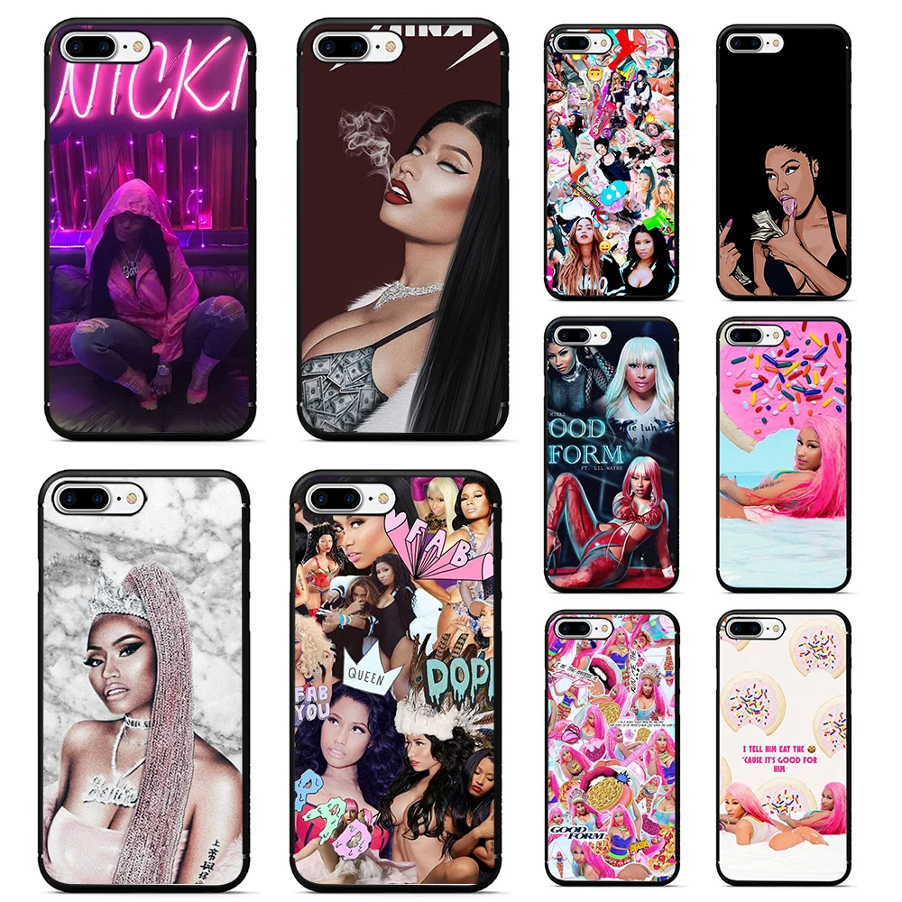 Nicki Minaj Мягкий ТПУ силиконовый чехол для телефона iphone 5 5s SE 2020 6 6s 7 8 plus X XR XS 11 12 Pro Max